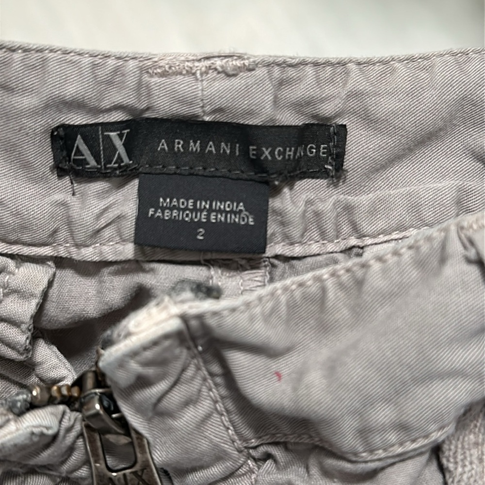 🪩 Armani Exchange Zip Up Mini Skirt - Picture 3 of 4